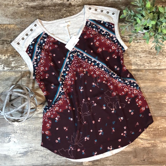 NWT Maurice’s Capped Sleeve Top - Picture 1 of 4